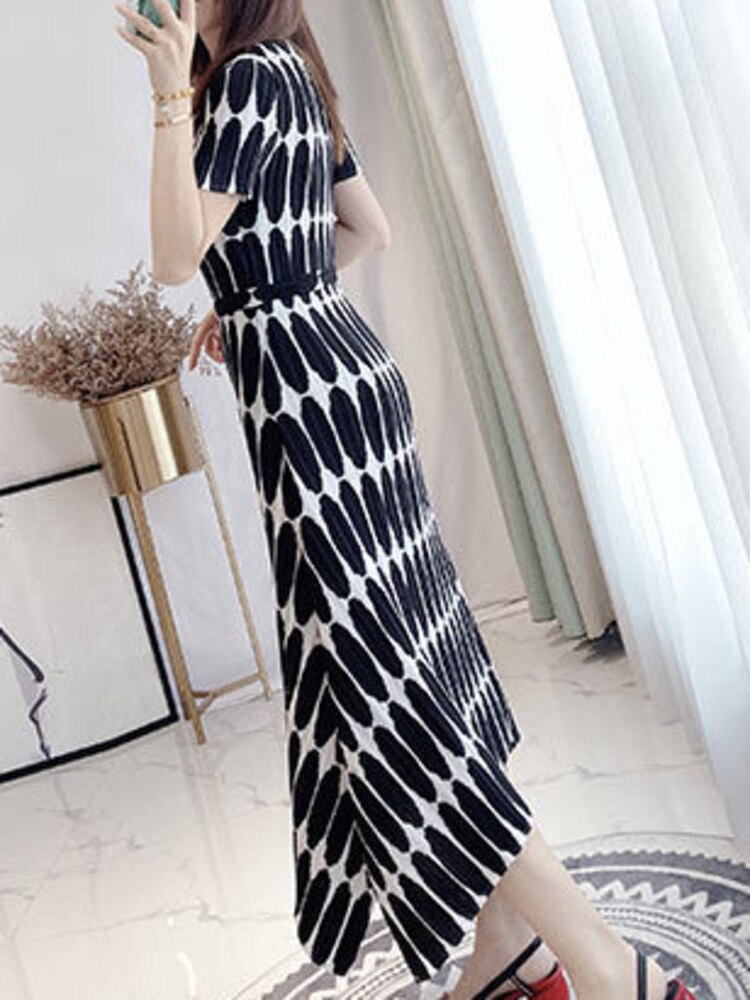 Summer Pleated Dress For Women