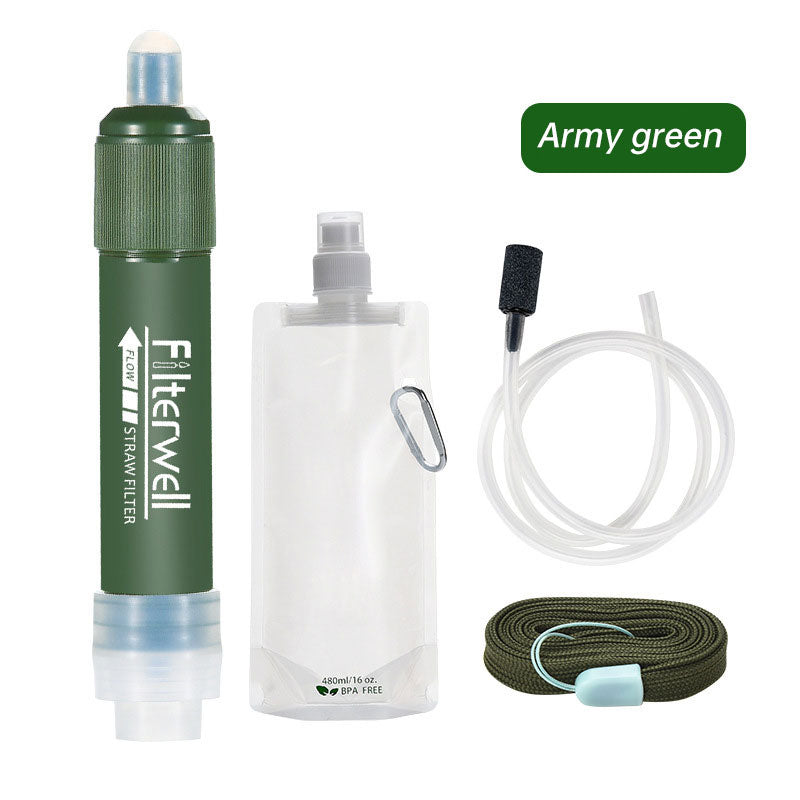 Mini Camping Purification Water Filter: Essential Survival & Emergency Supply