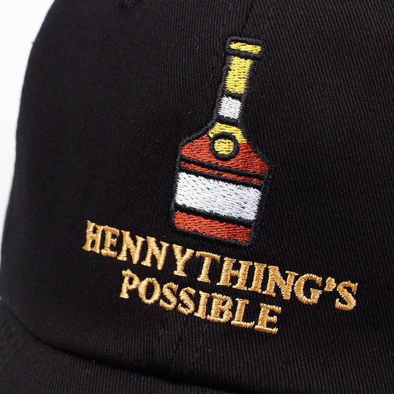Henny Bottle Baseball Cap