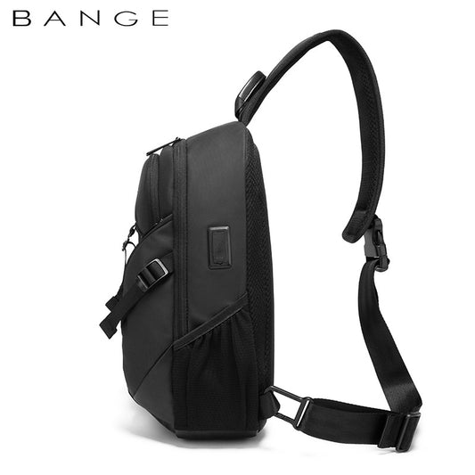 Men's Summer Business Messenger Bag with USB Port