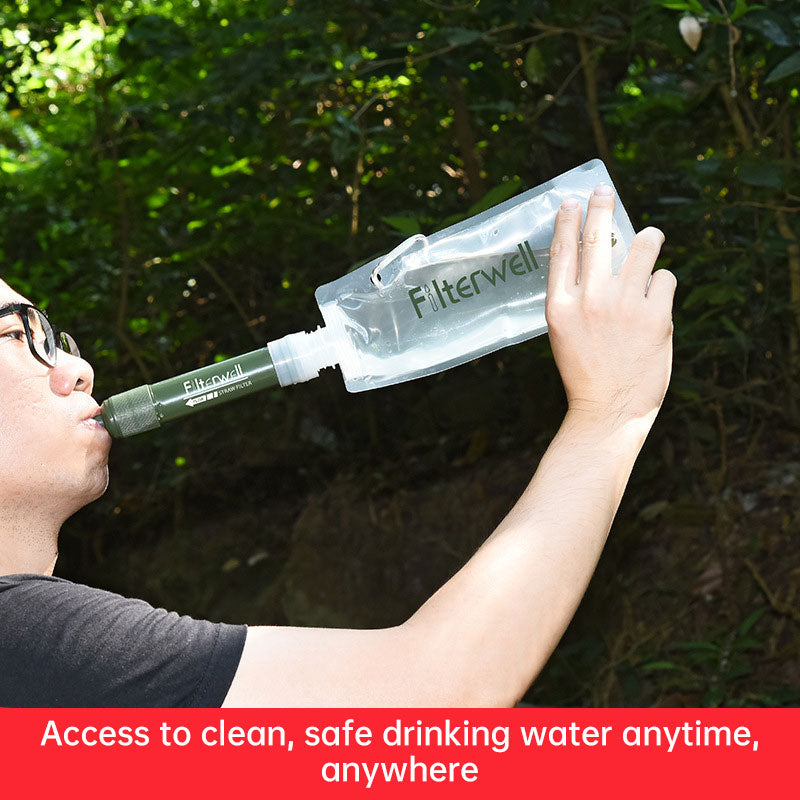 Mini Camping Purification Water Filter: Essential Survival & Emergency Supply