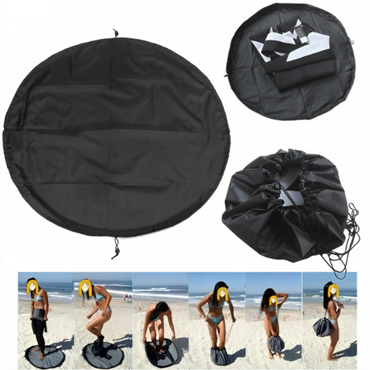 210D/600D Beach Swimming Storage Bag with Quick Change Pocket
