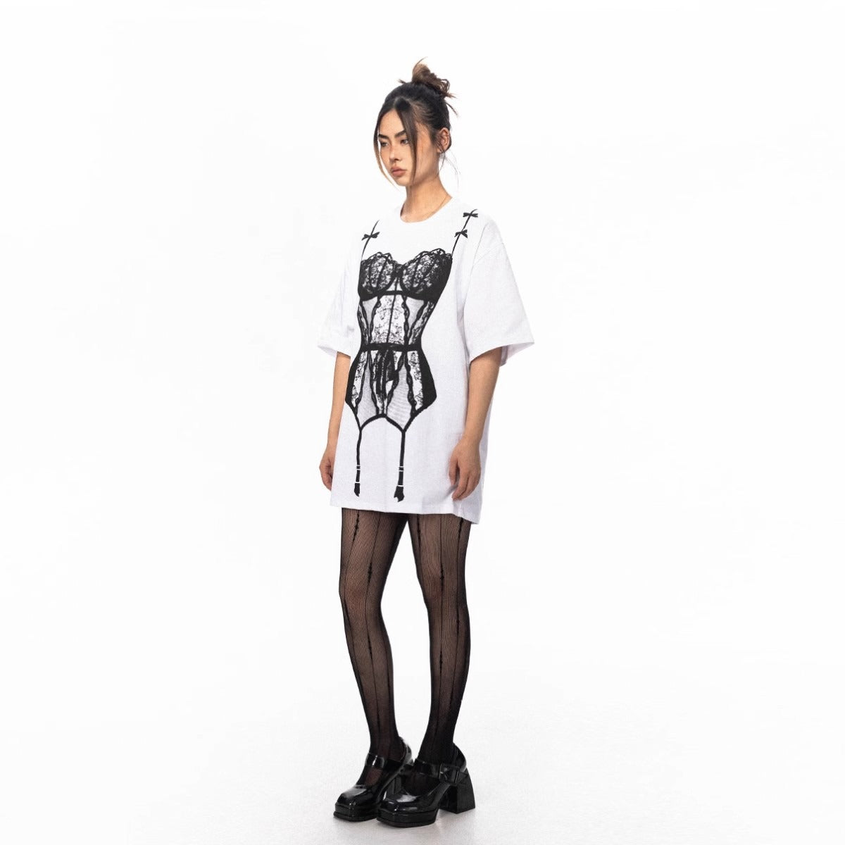 Design-Inspired Women's Summer T-Shirt with Prints
