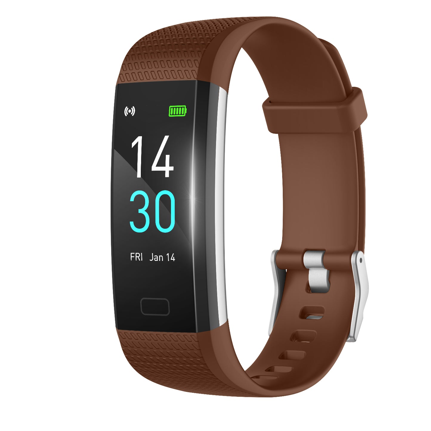 S5 Second Gen Smart Bracelet With Blood Pressure, Fitness, Heart Rate, Step & Temperature Tracking