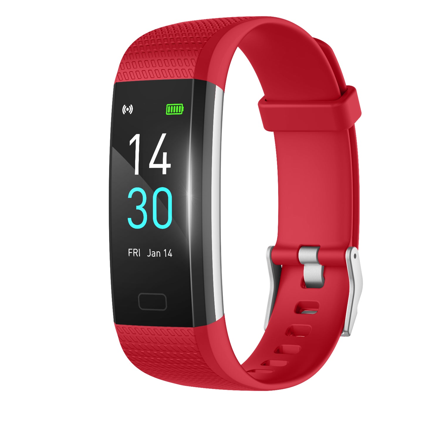 S5 Second Gen Smart Bracelet With Blood Pressure, Fitness, Heart Rate, Step & Temperature Tracking