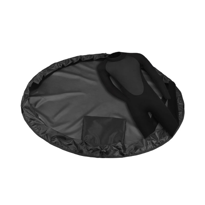 210D/600D Beach Swimming Storage Bag with Quick Change Pocket