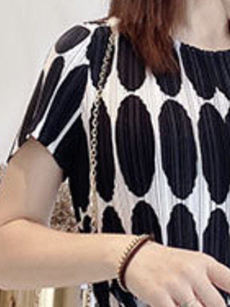 Summer Pleated Dress For Women
