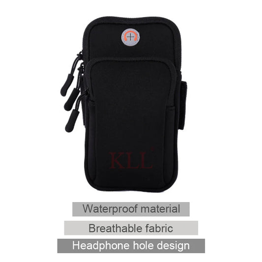 Waterproof 6'' Universal Armband For Running Jogging & Gym Compatible With iPhone & Samsung