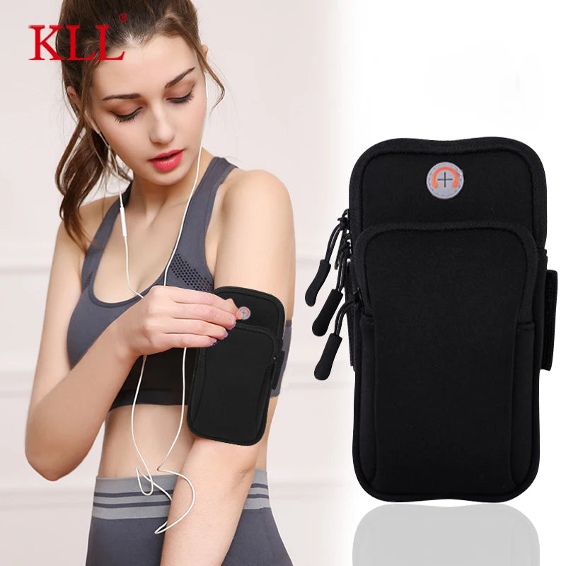 Waterproof 6'' Universal Armband For Running Jogging & Gym Compatible With iPhone & Samsung