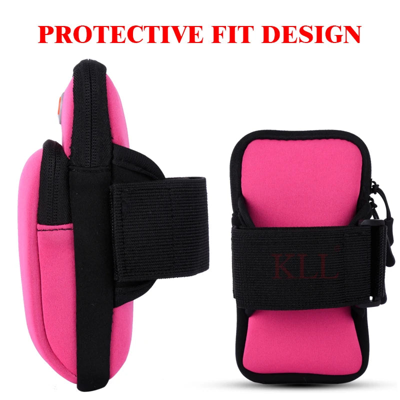 Waterproof 6'' Universal Armband For Running Jogging & Gym Compatible With iPhone & Samsung