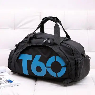 Unisex Sports Bag with Separate Shoe Compartment