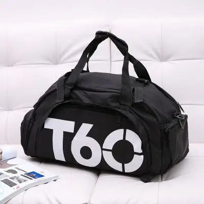 Unisex Sports Bag with Separate Shoe Compartment